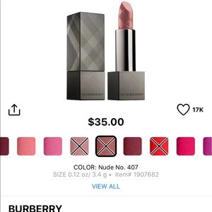 burberry 407 lipstick