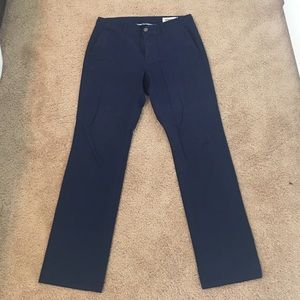 Bonobos straight fit chinos. Blue 33/32