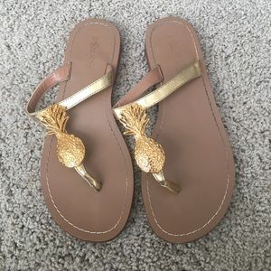 Lilly for target pineapple sandles