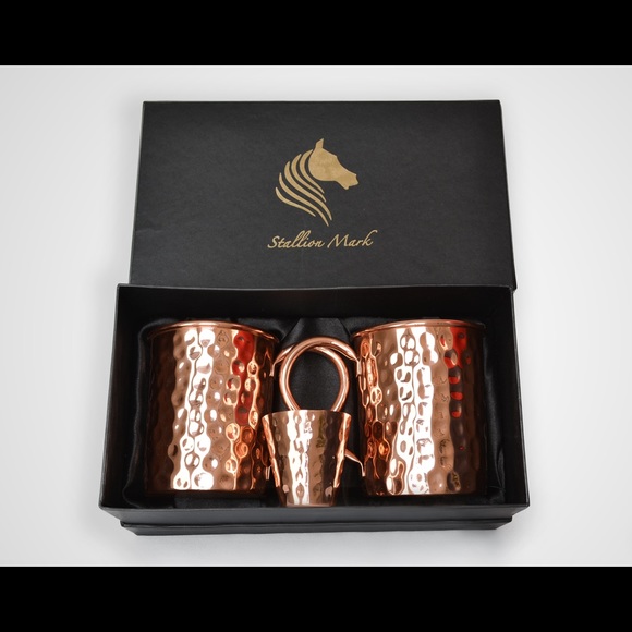 🚨Moscow Mule 100% Copper Mugs - Father's Day Gift - Picture 2 of 5