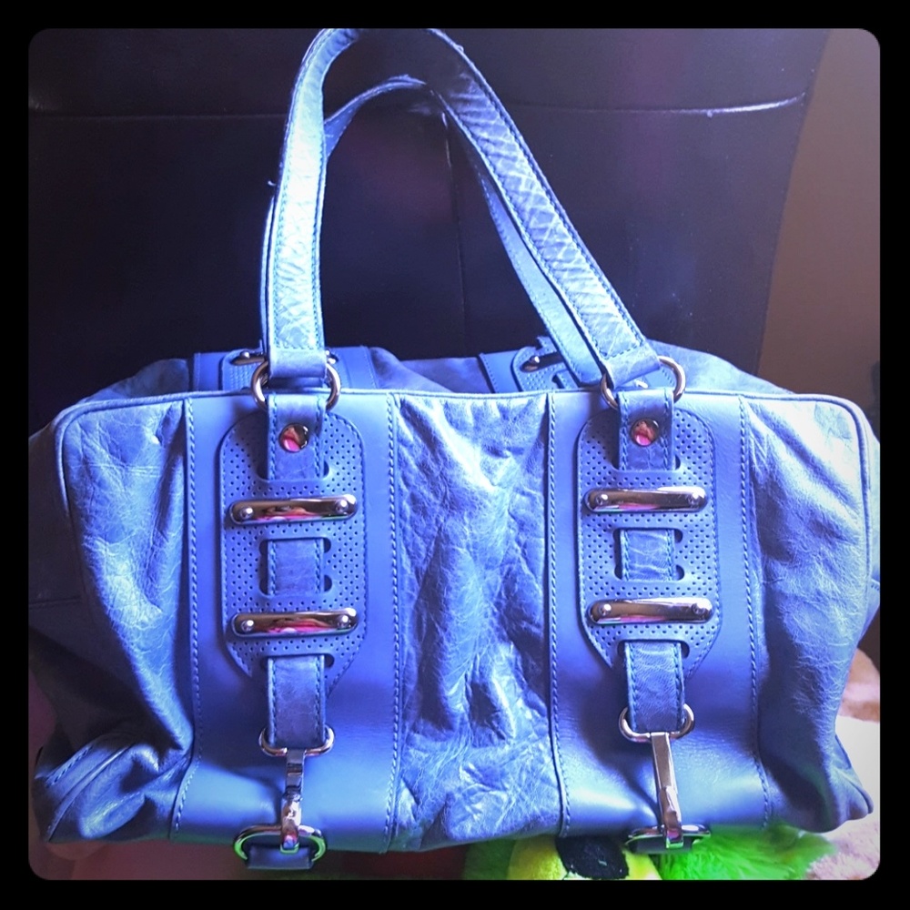 Authentic Balenciaga Chevre perforated bag