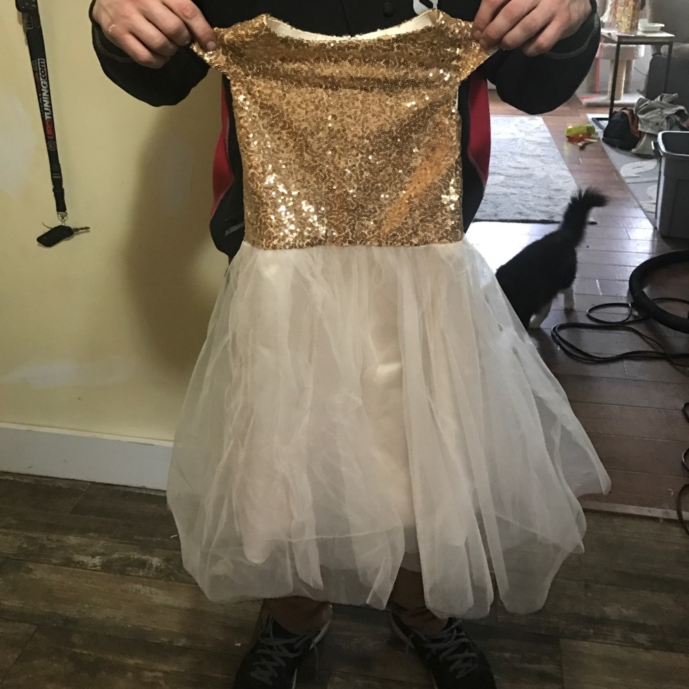 Flower girl , or for anything little girl dress