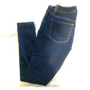 American eagle skinny jeans size 4 short
