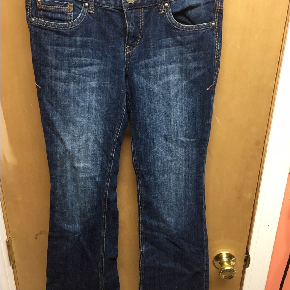 Express boot cut jeans