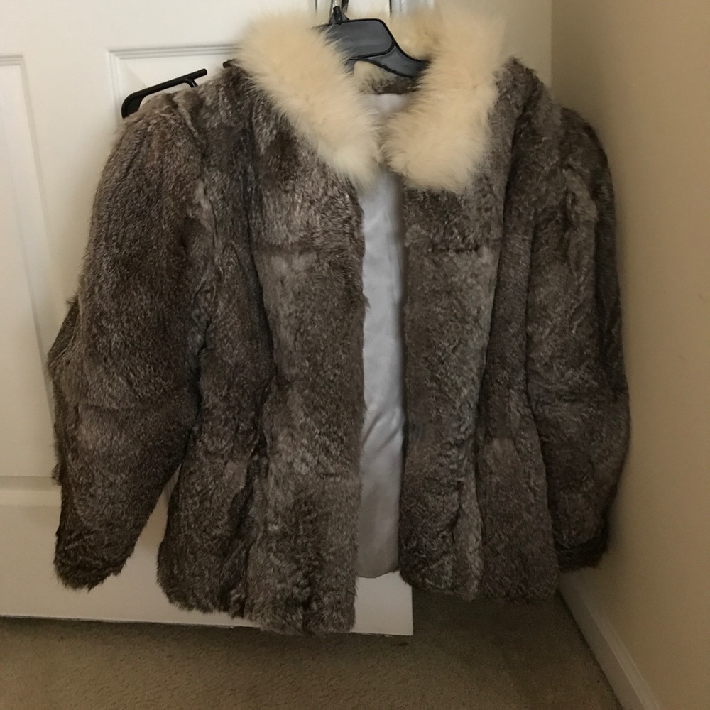 Real fur coat by mademoiselle