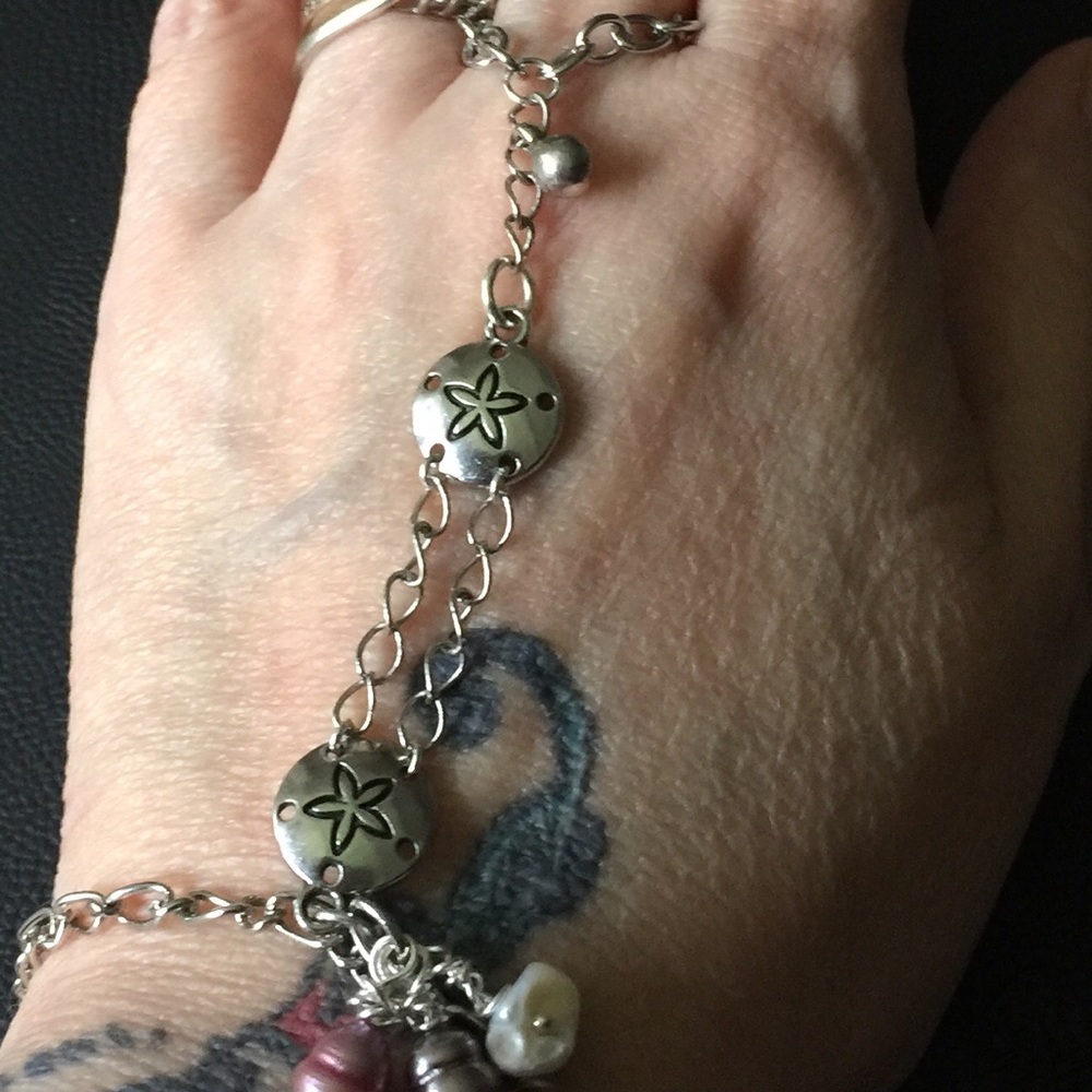 OOAK Ocean Theme Slave Bracelet
