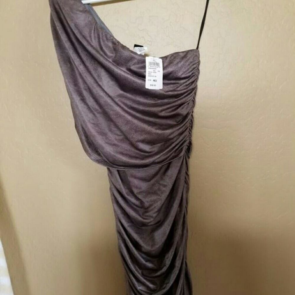 One shoulder fitted dress from windsor