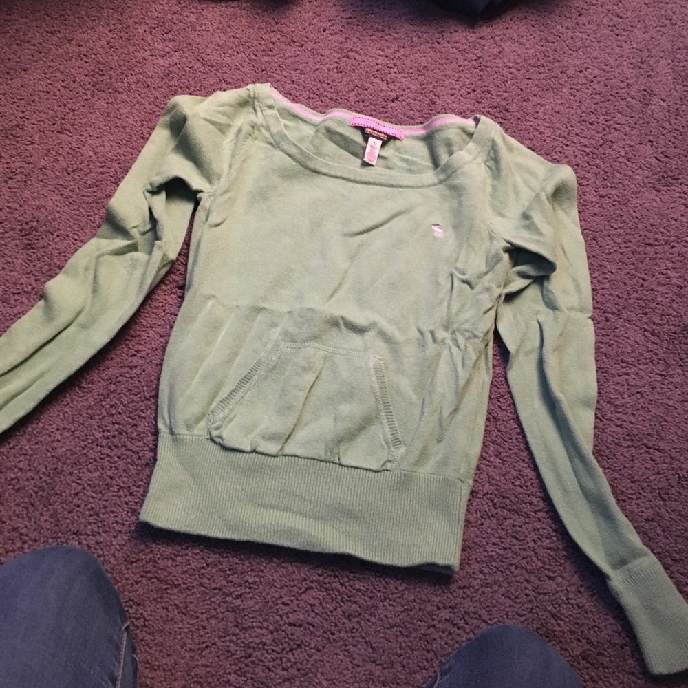 Green sweater
