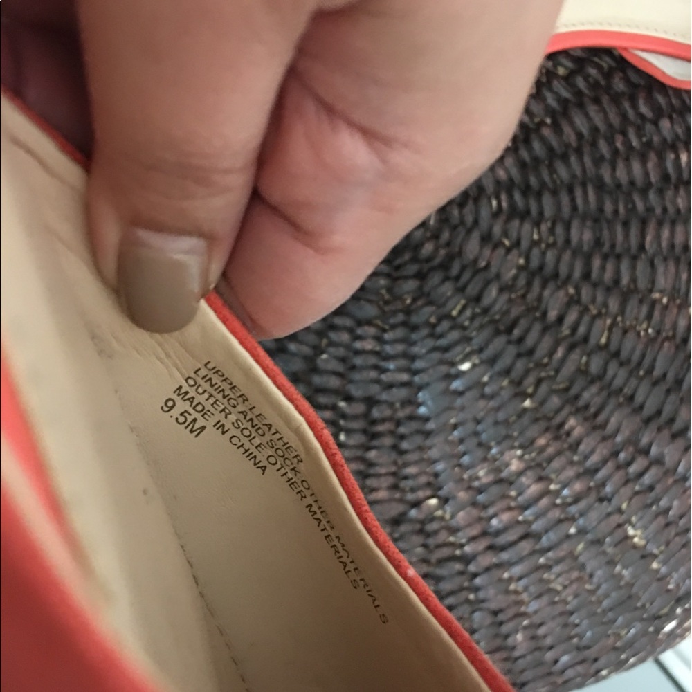 Banana Republic Tangerine Flat size 9.5 - Picture 7 of 7