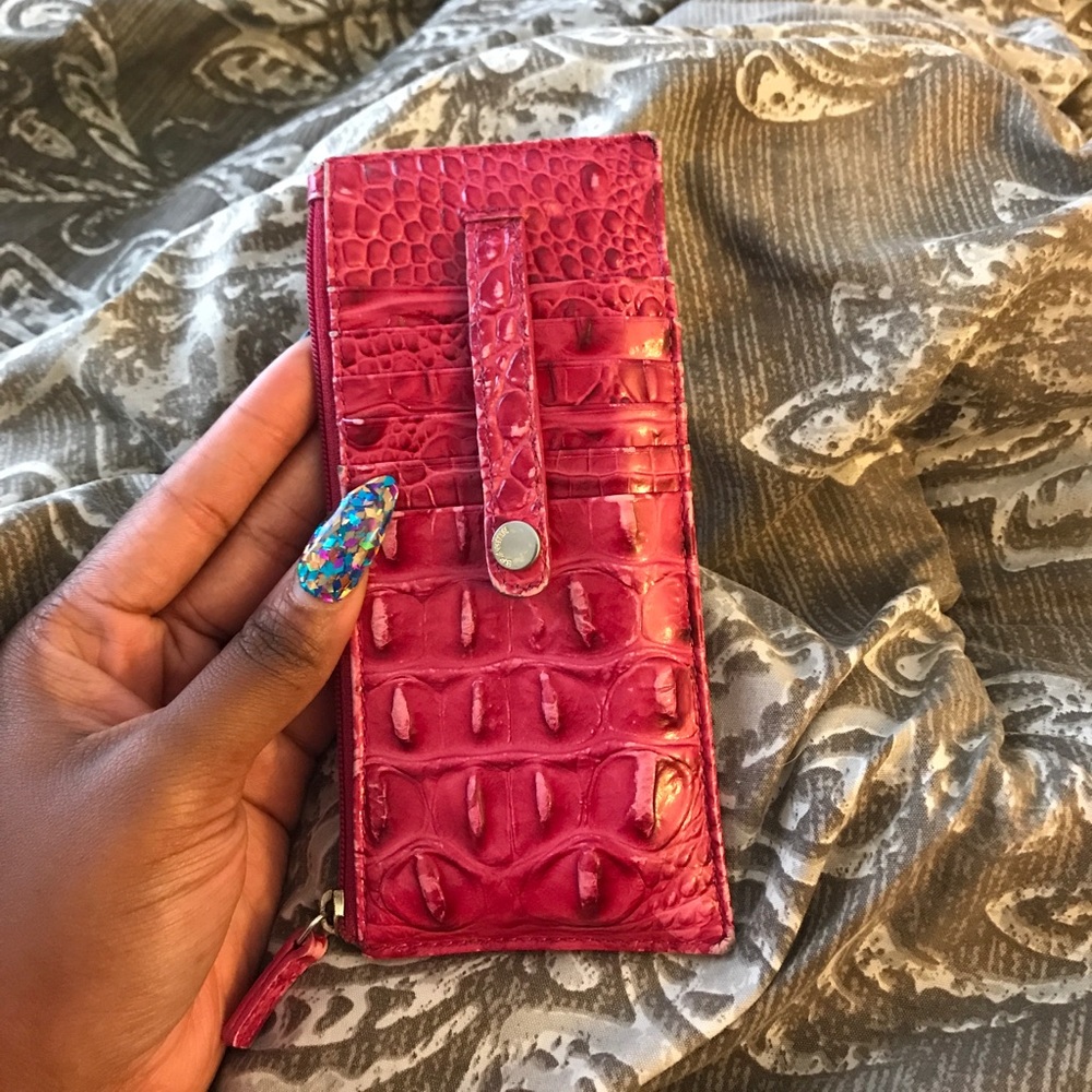 Brahmin wallet in punch