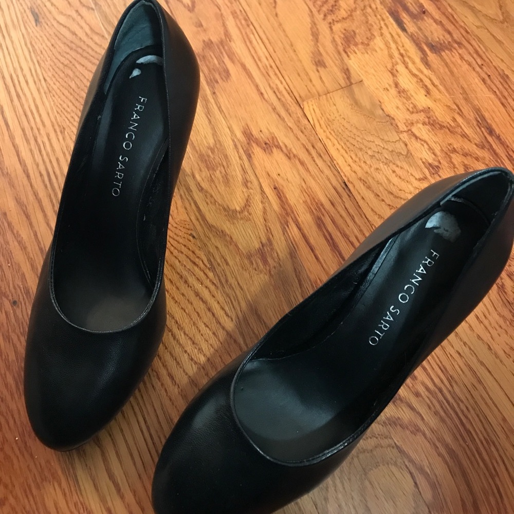 Franco Sarto black heels