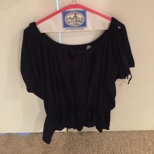 Cotton Cold shoulder top