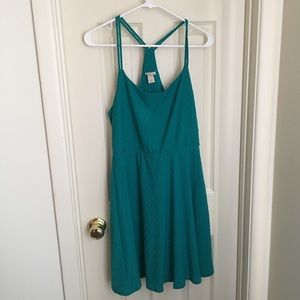 Teal dress. Mossimo Supply Co.