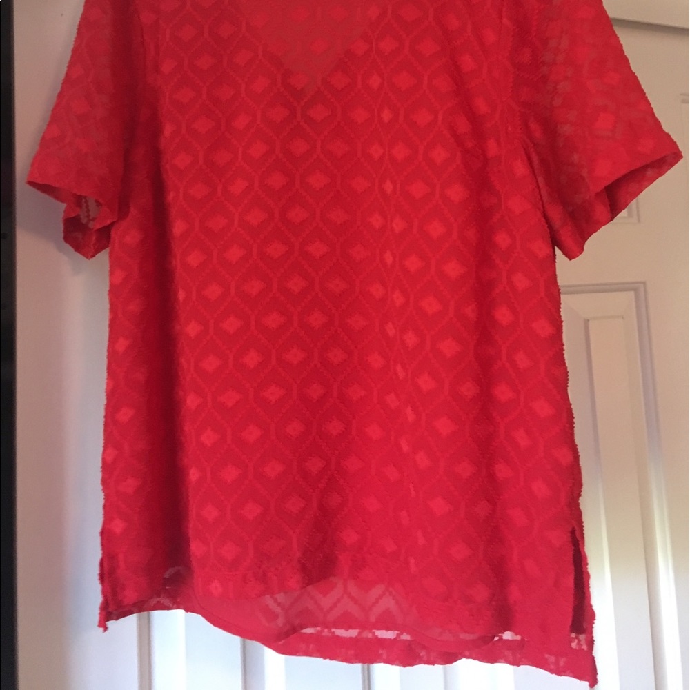 Red blouse - Picture 2 of 3