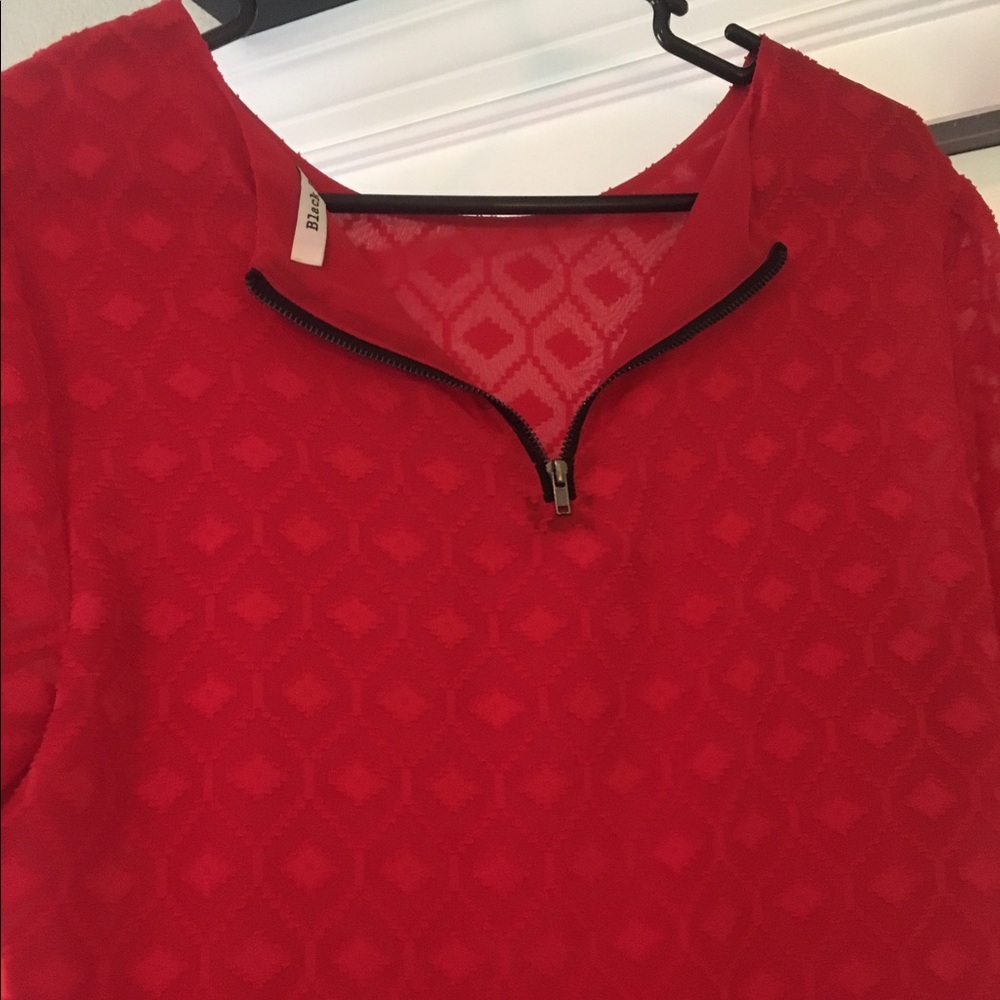 Red blouse - Picture 3 of 3