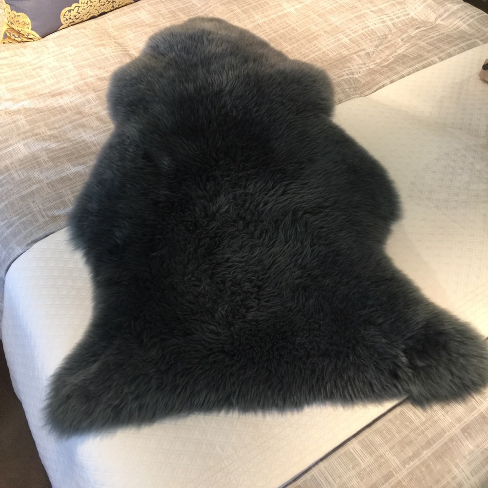 Sheepskin rug