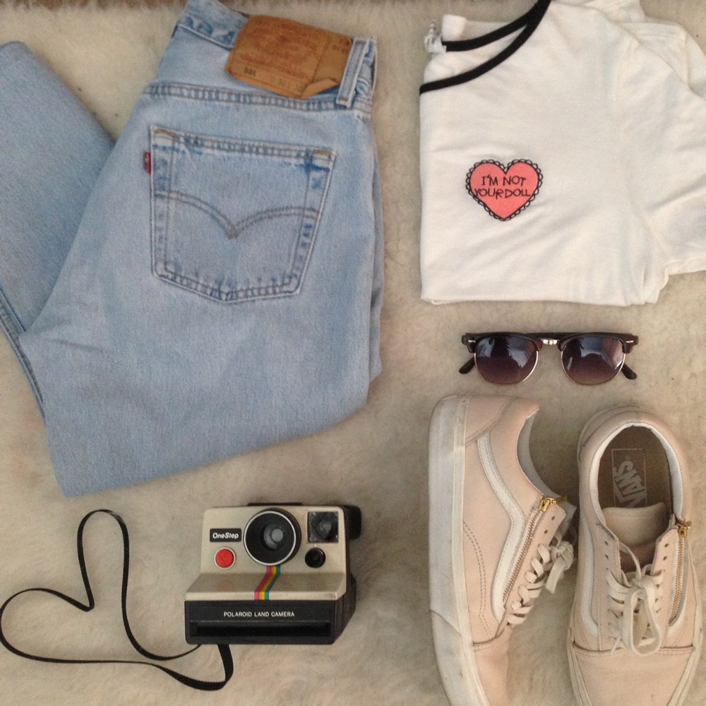 I'm not your doll embroidered shirt