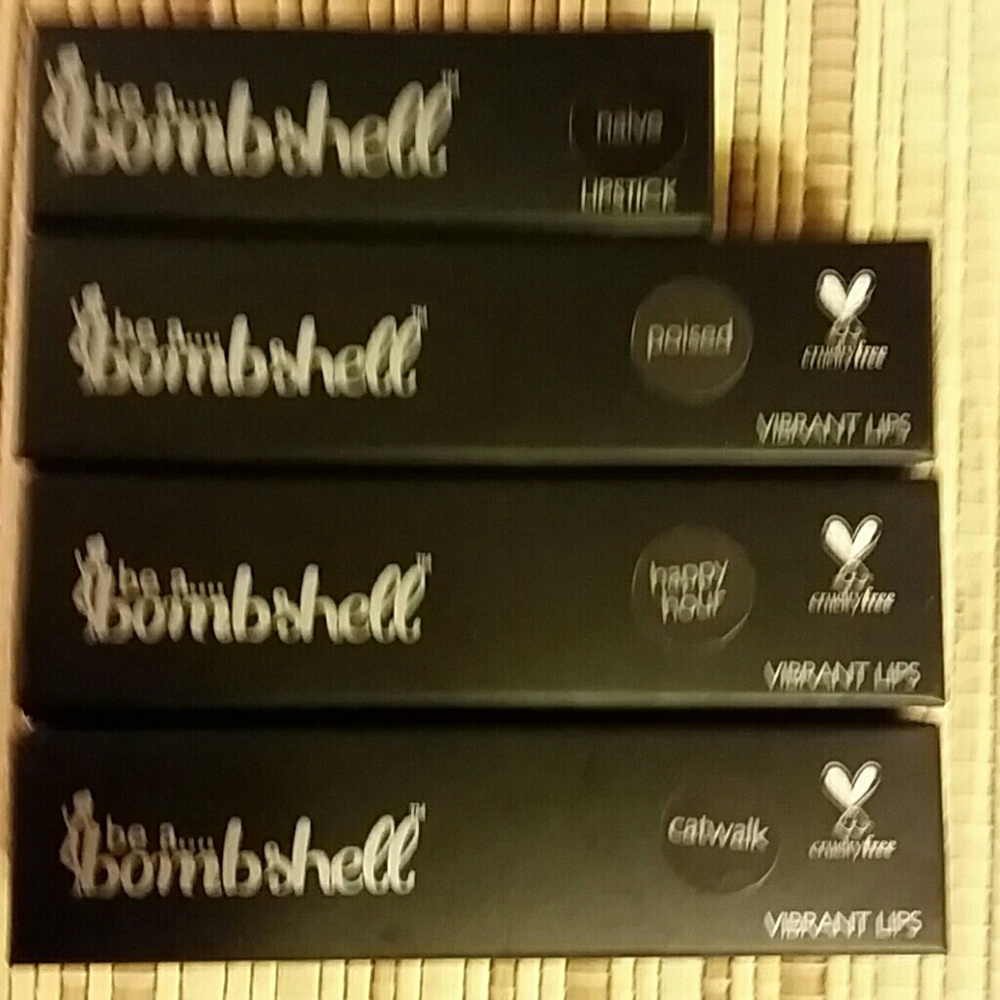 Be a Bombshell lip products