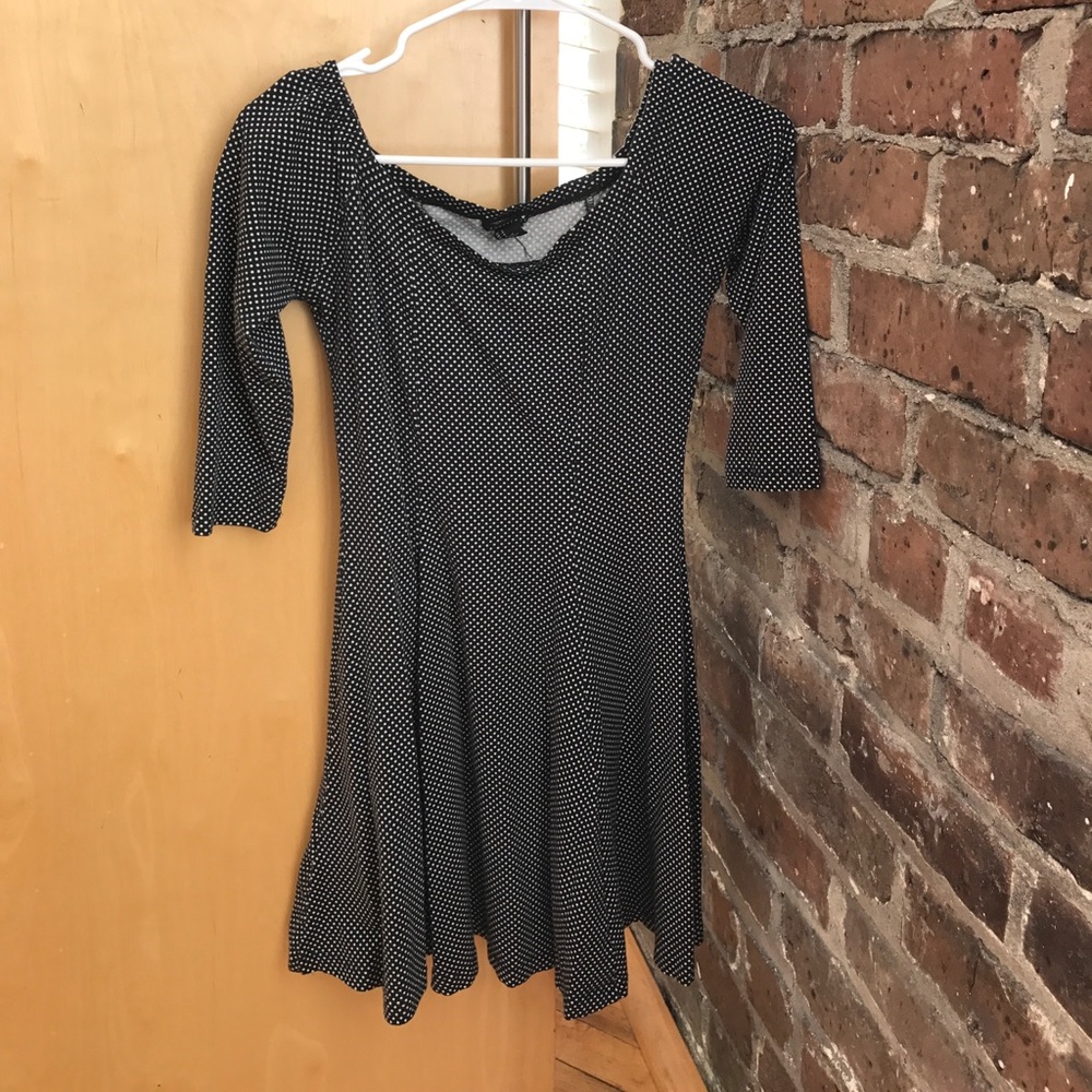 Mini Polka Dot Skater Dress