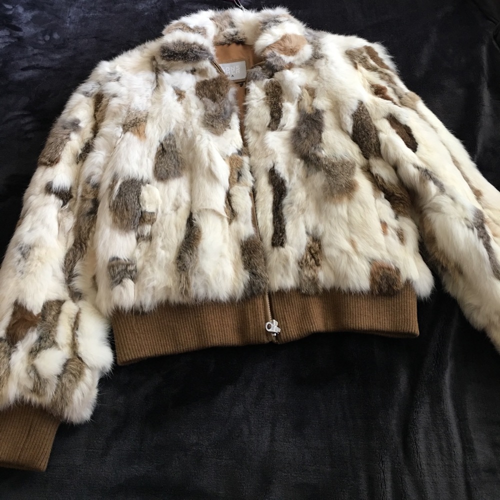 Wilson learher Rabbit fue coat