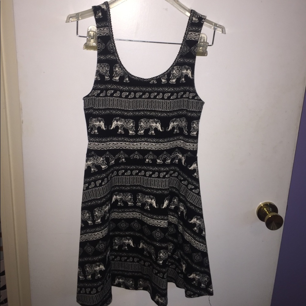Black Elephant Dress