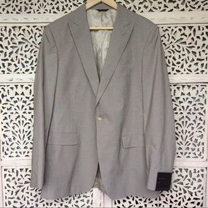 NWT BR striped blazer cotton slim fit