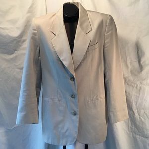 Liz Claiborne Khaki Blazer 10