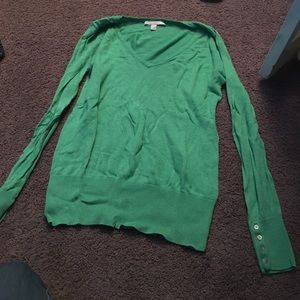 Forest green sweater