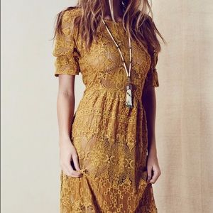 For Love & Lemons Marigold Maxi