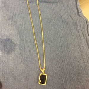 10karat Gold Chain with birth stone for sell
