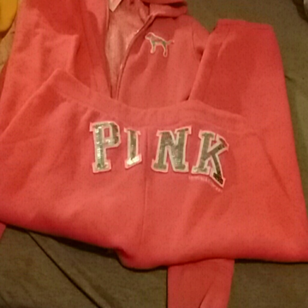 Pink 'my favorite sweats' pants