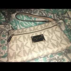 Michael Kors large jet set wristlet!
