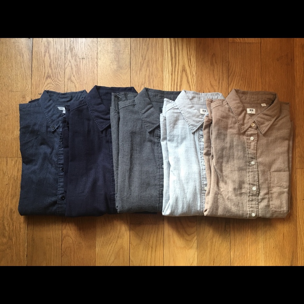 Uniqlo Flannel Shirt Lot XS