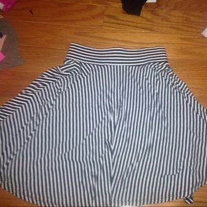 Striped skirt