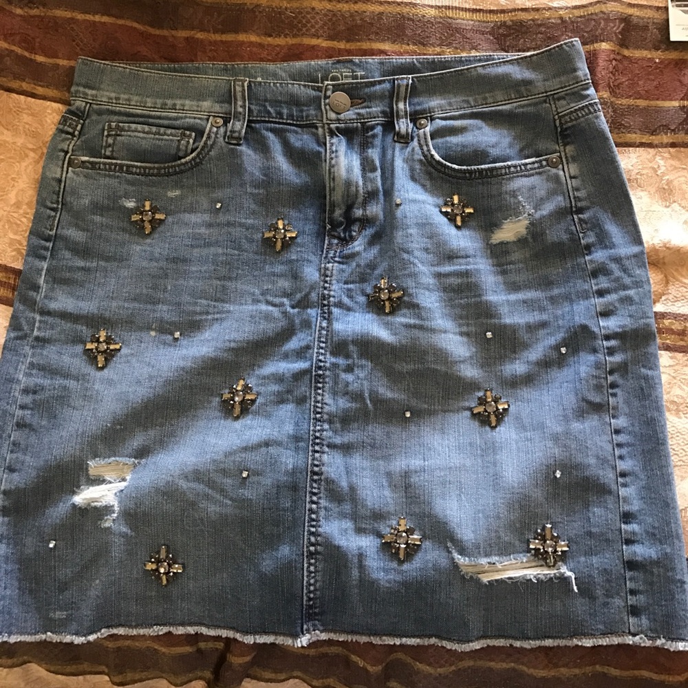 Ann Taylor Loft denim skirt