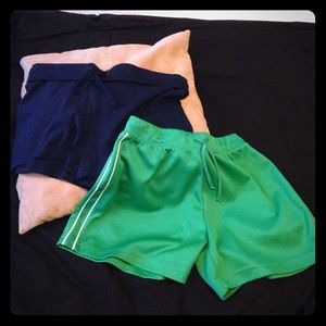 Running shorts or around the house shorts bundle