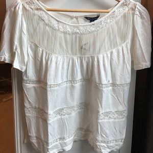 Cute Short Sleeve TAG ON American Eagle Top