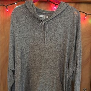 Gray American Eagle  Soft Hoodie