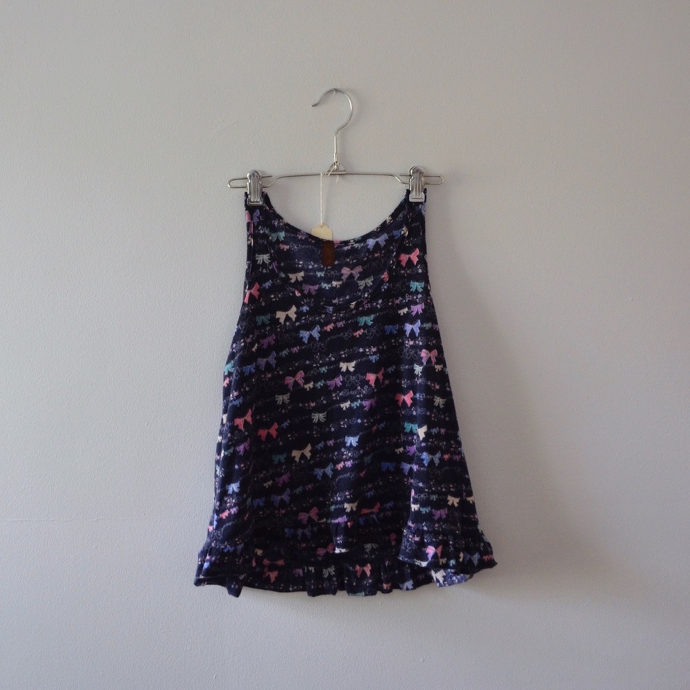 Asymmetrical Bow Shirt