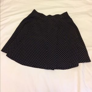 Navy Skater Skirt- Size Medium