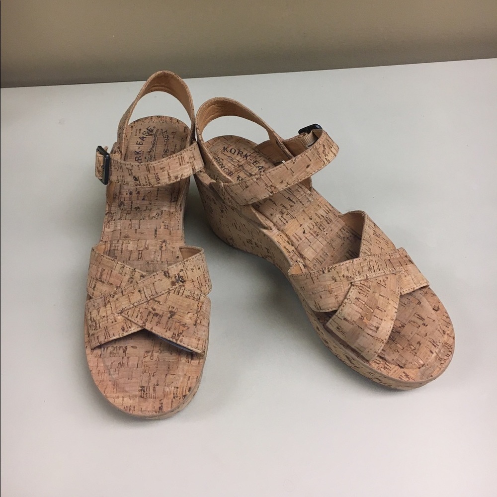 Kork-Ease Ava Platform Wedge Size 10