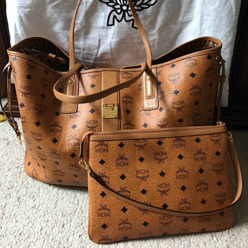 🚨SOLD🚨MCM Large Liz Shopper