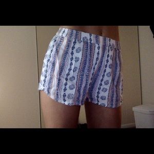 printed soft shorts