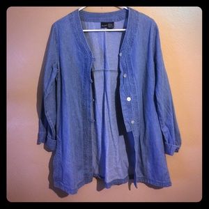 Denim colored Cami top