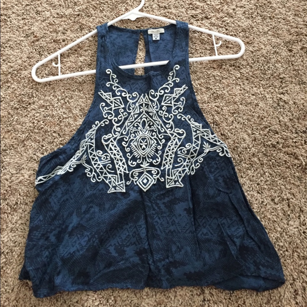 Urban outfitters ecote tribal print tank