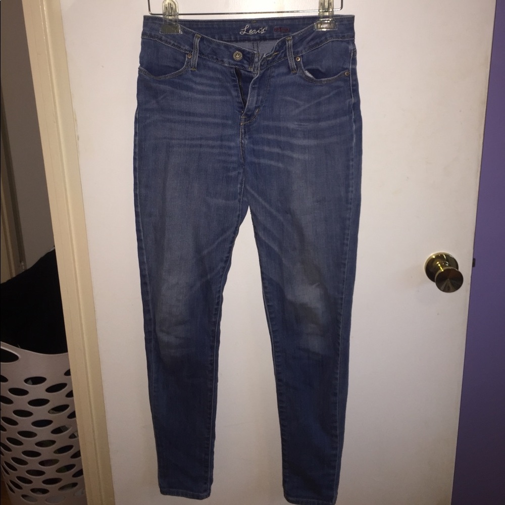 Levi's Light Blue Wash Skinny Jeans