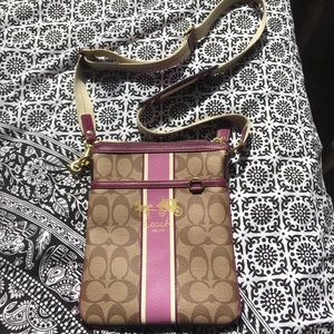 Coach side purse