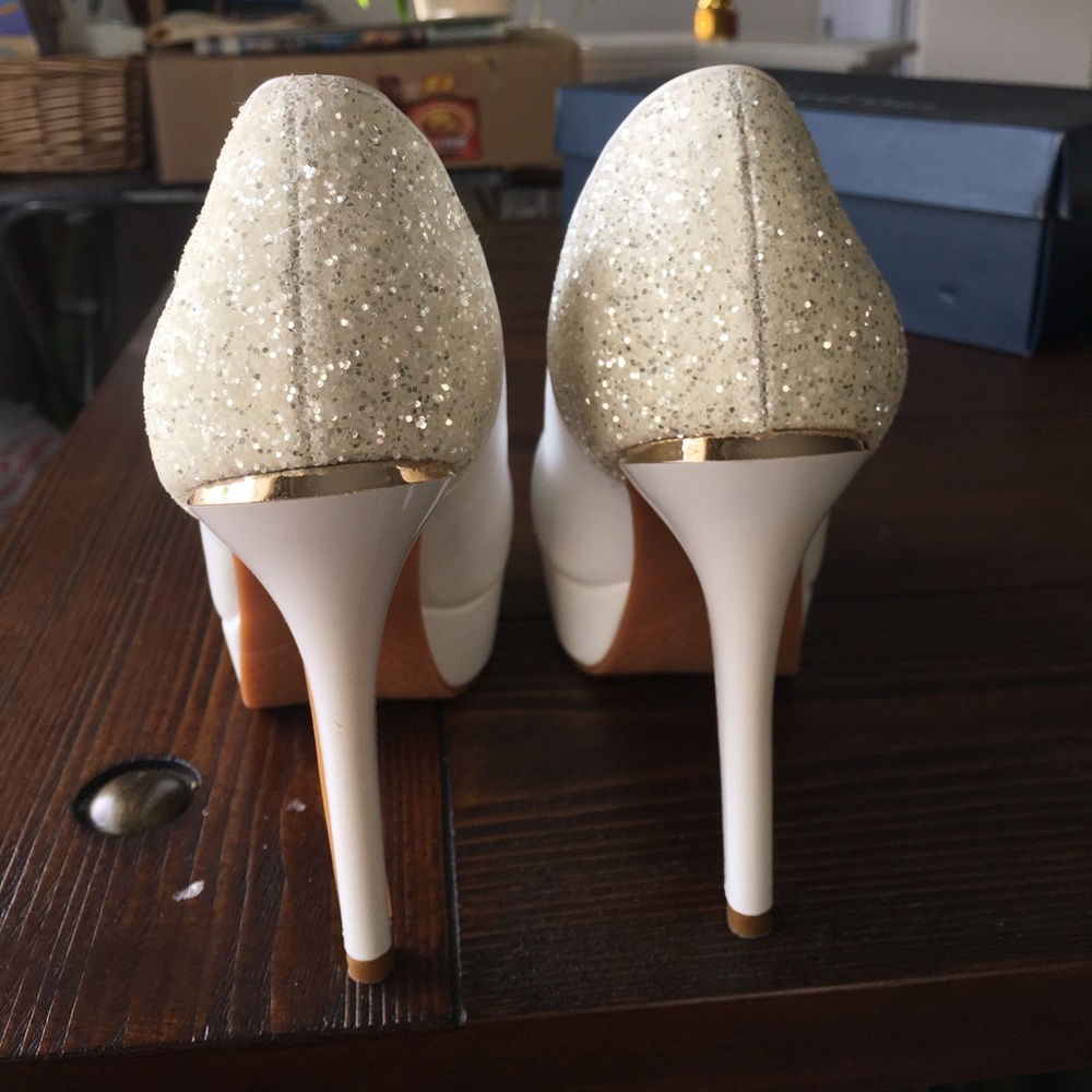 High Heel Bling Bling Shoes [size:7-7M]