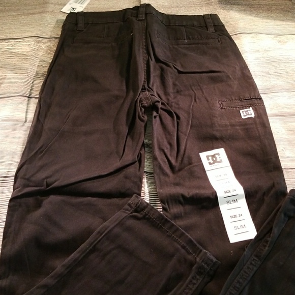 🆕DC Spinster Twill Slim fit pants for Youth - Picture 4 of 5