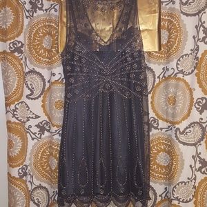 EUC Jenny Packham No. 1 flawless beaded dress
